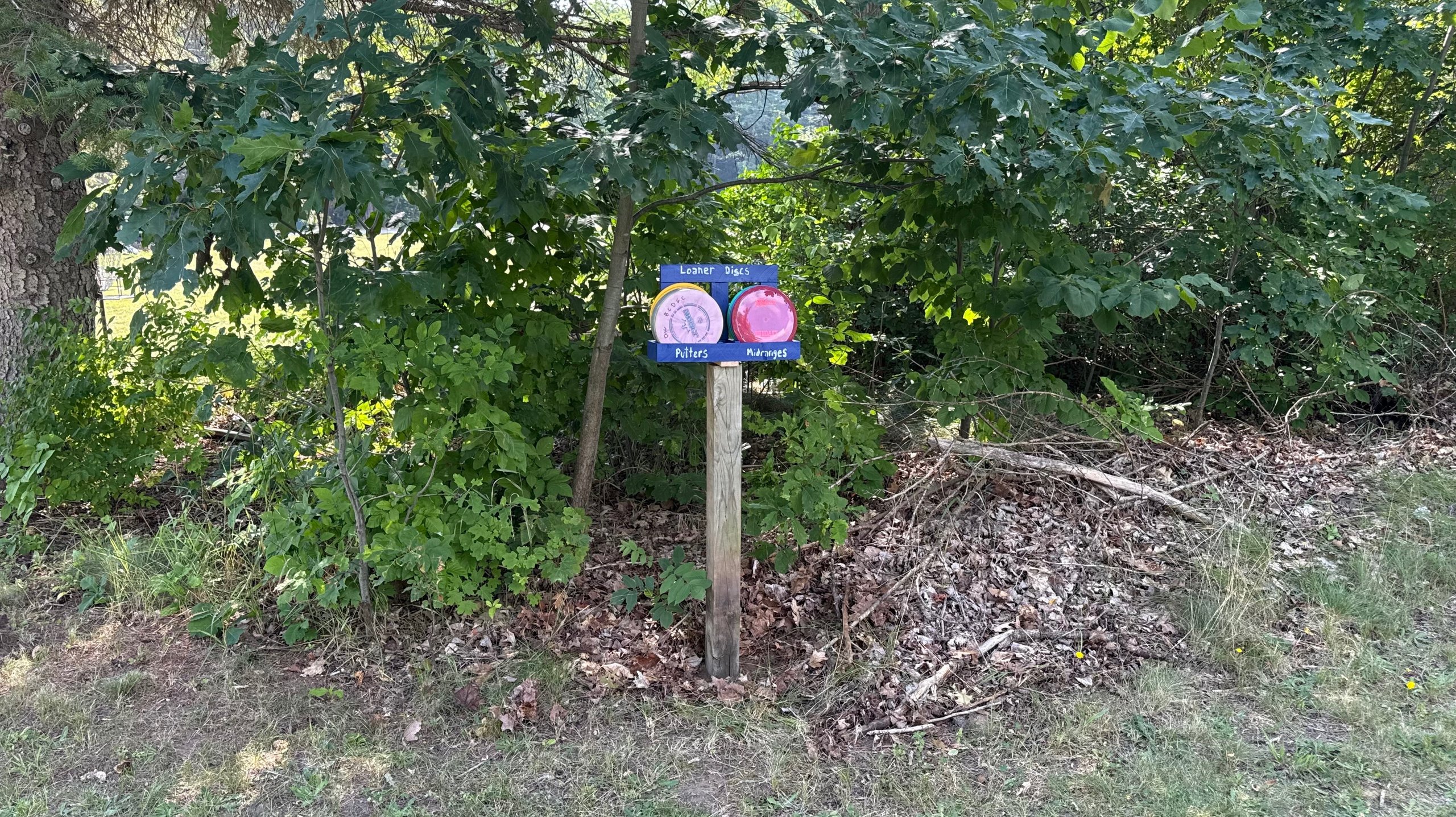 Loaner disc station!