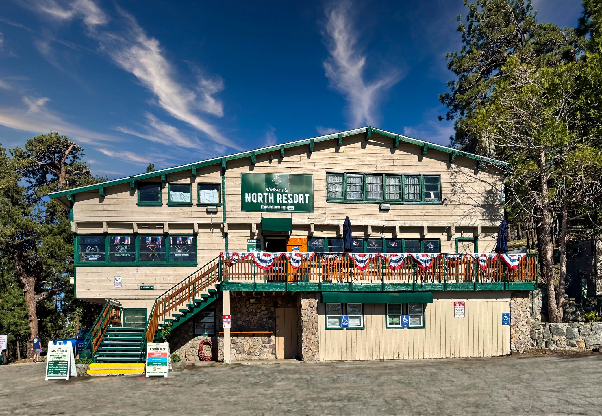 Sky High Disc Golf Course -North Lodge at Mountain High North
