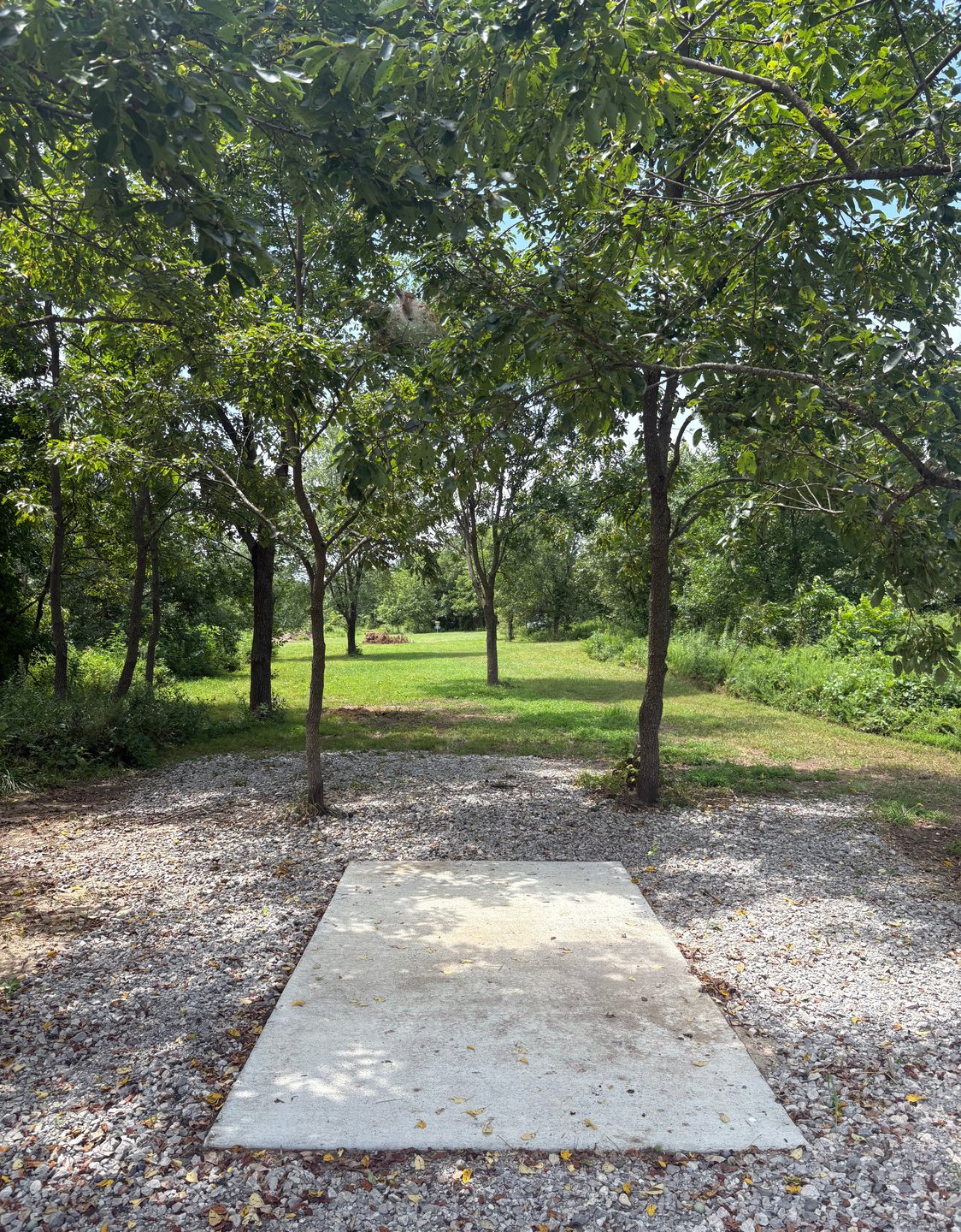 It's time to catch you breathe and start some flat course play.  This is as open of a shot as you're gonna get out here.  Play it smart.  