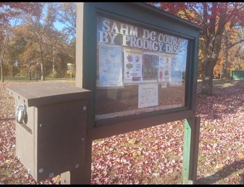 Kiosk with Lost & Found Box.
Lost & Found managed by DG Mart