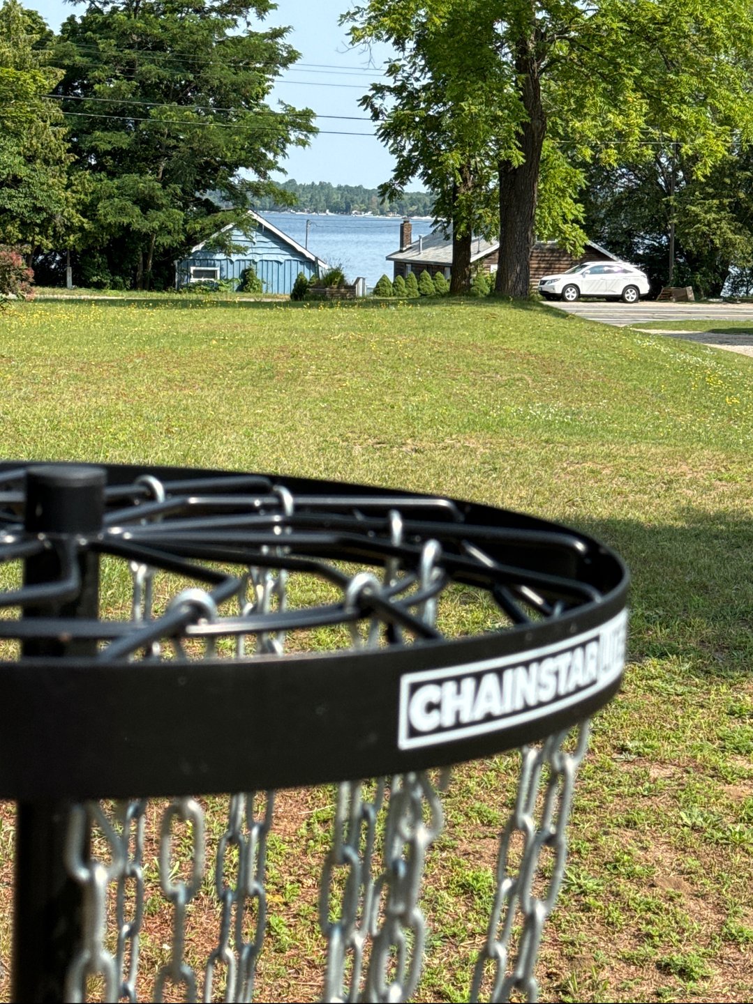 Hole 6 basket views