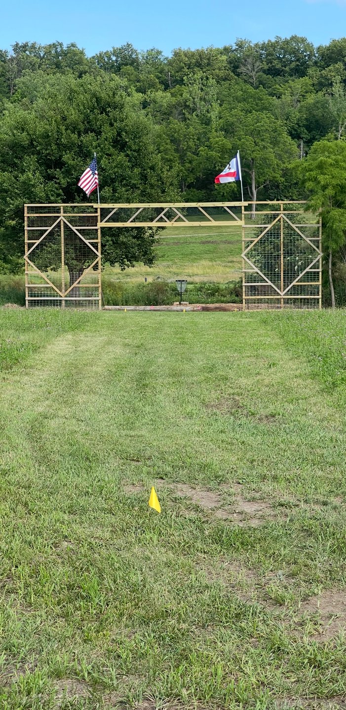 Hole 13 - “USDGC Hole”. Forced carry. Quad-Mando. 