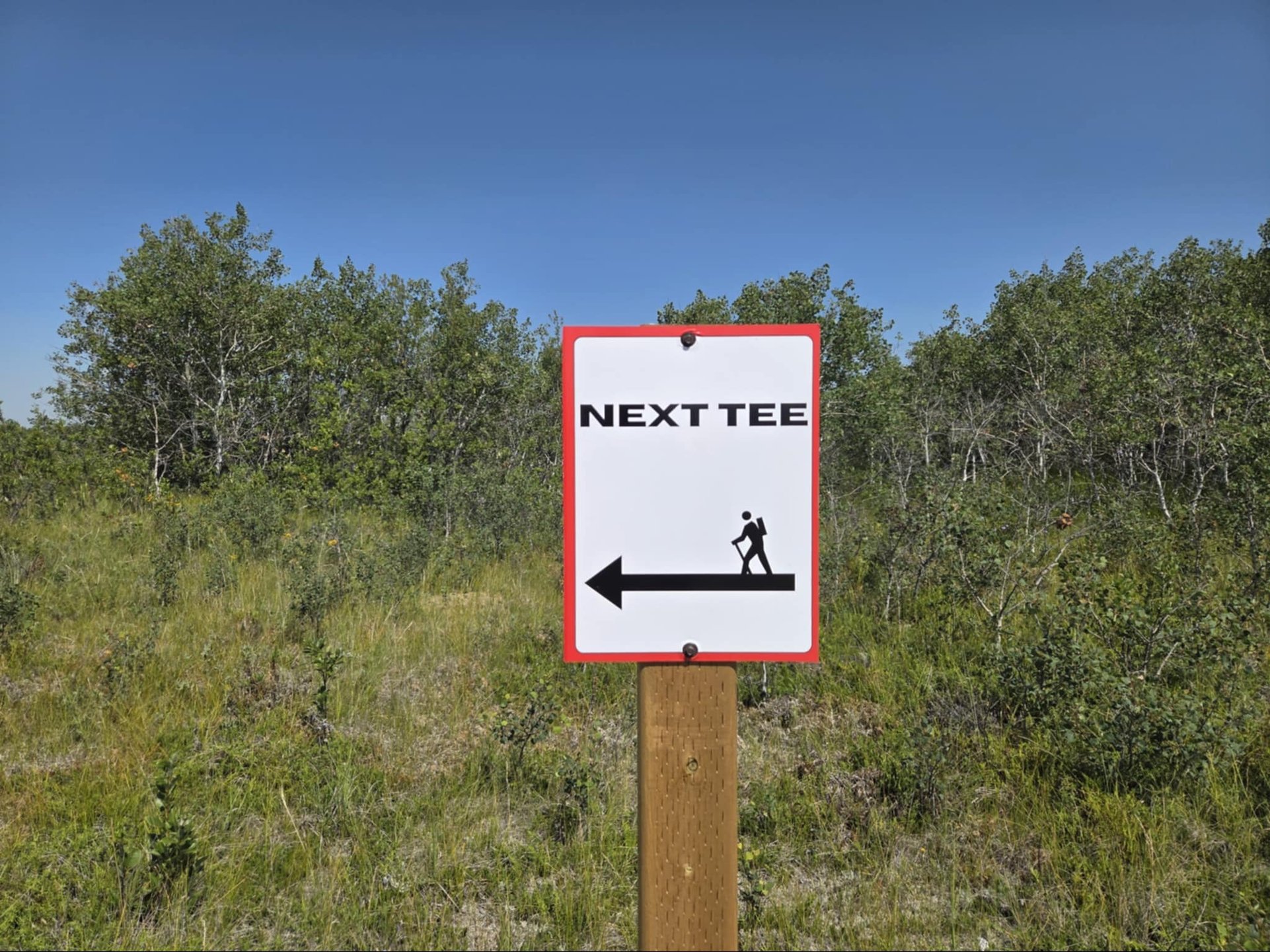 Pathway sign 