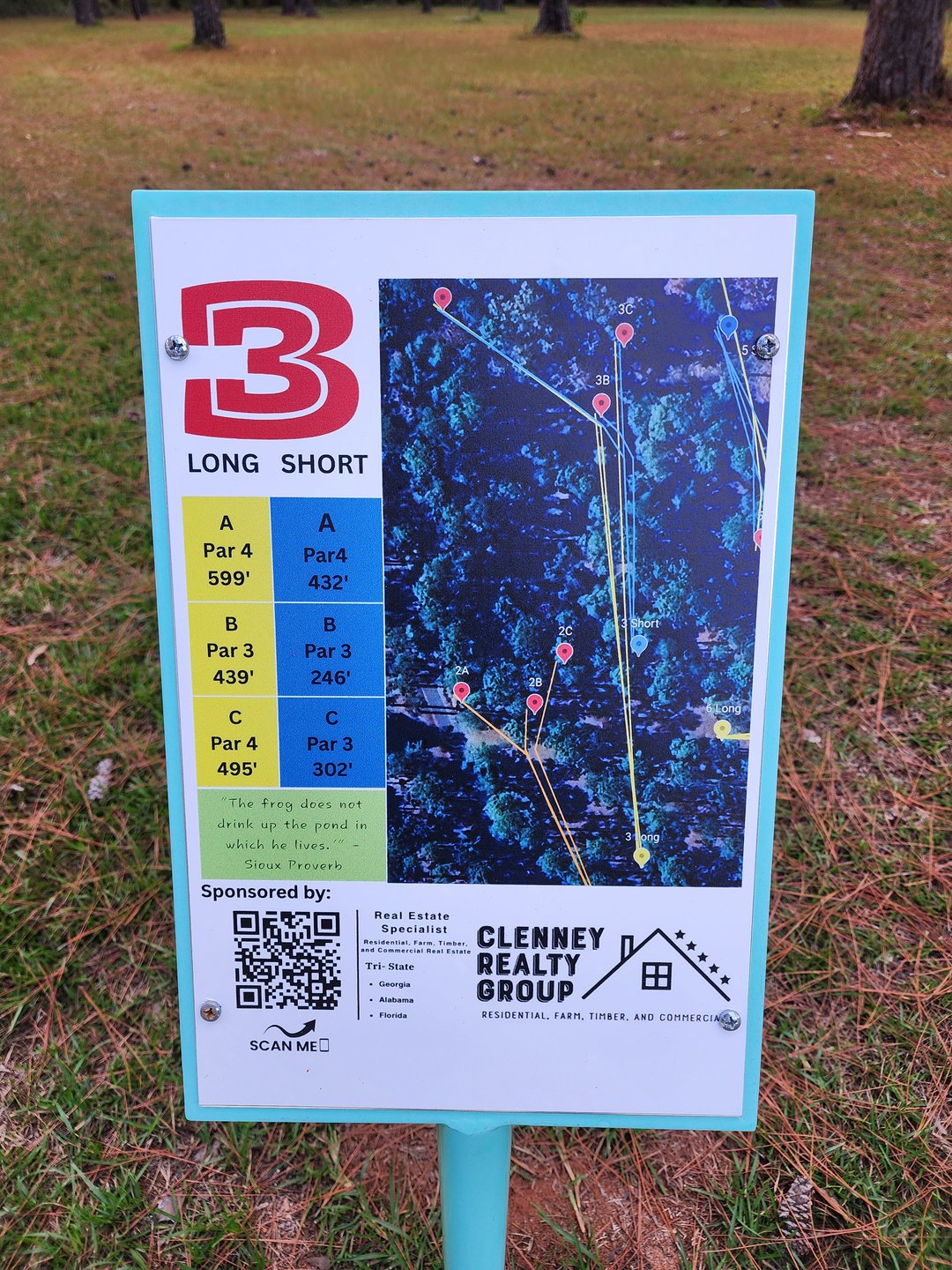 Tee sign