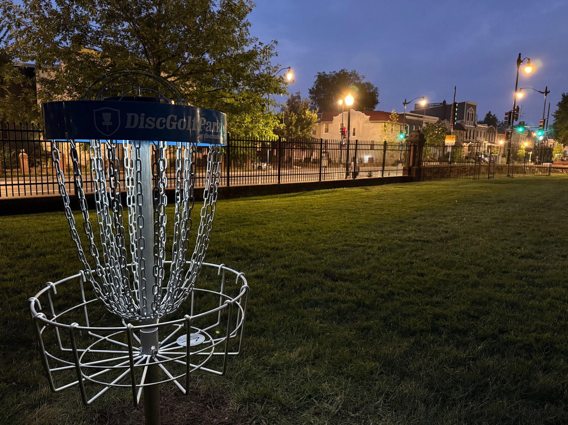 Basket #3 lit up