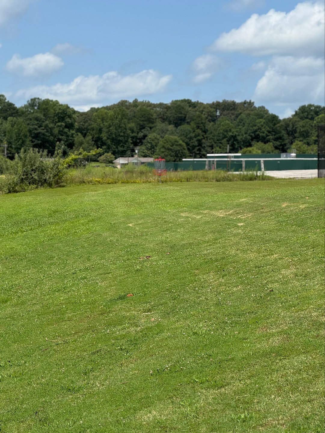 Hole 18 green