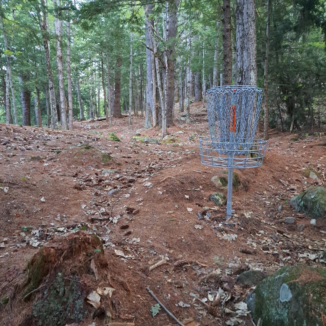 Pin, looking back.