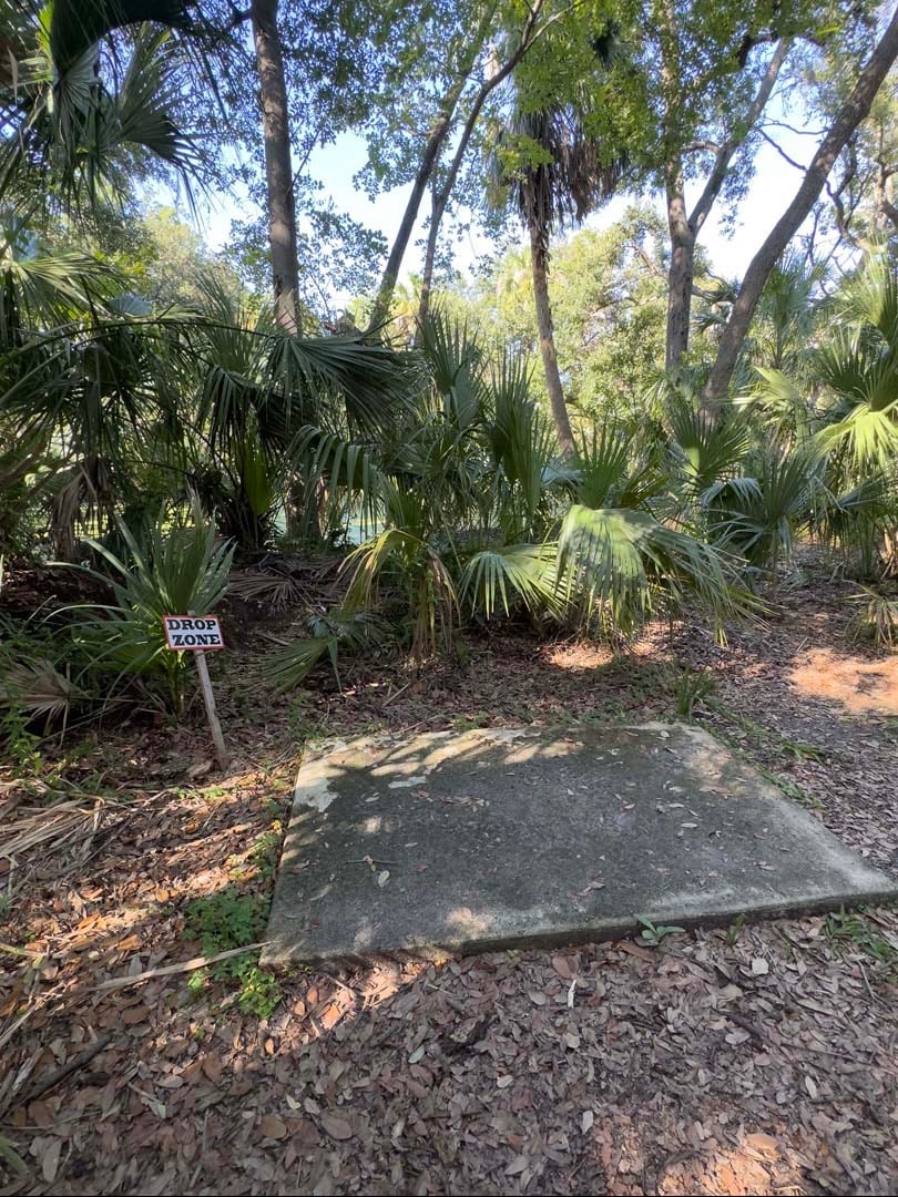 Water hole drop zone. 