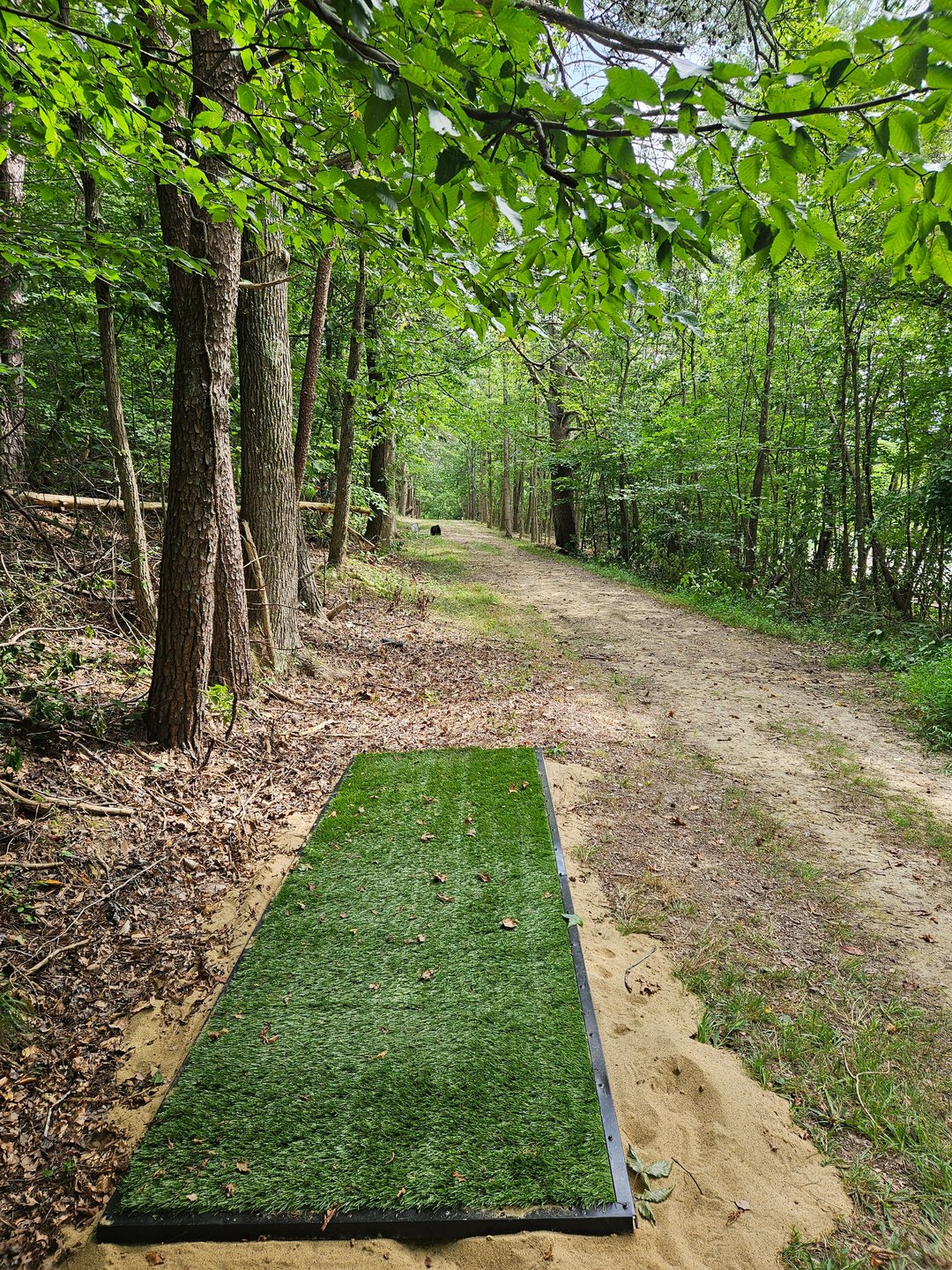 Long Tee Pad. Long Basket Straight, Short Basket Left.
