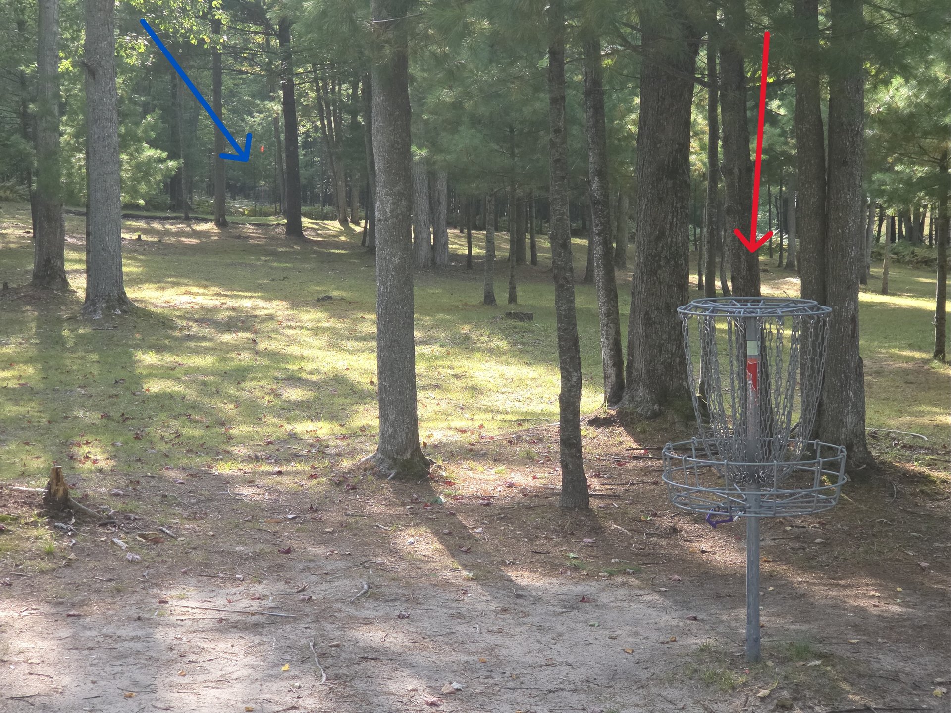 # 11 Upshot Red & Blue baskets