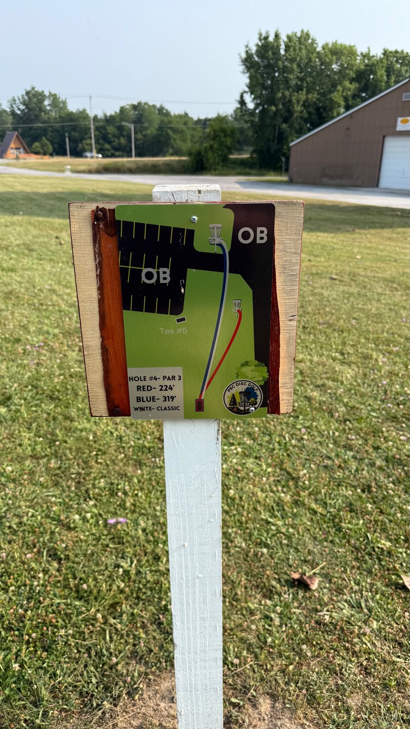 hole map for # 4
