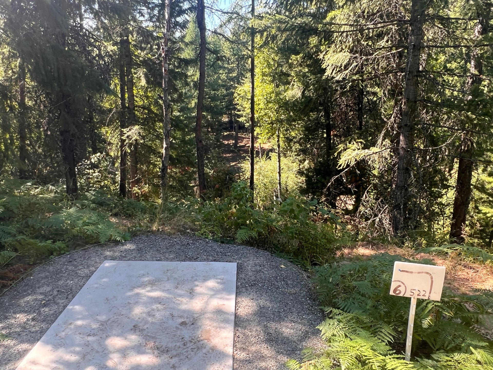Hole 6 teepad