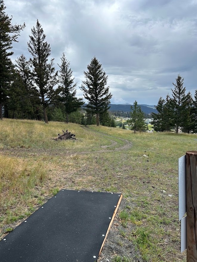 View from #1 White pad