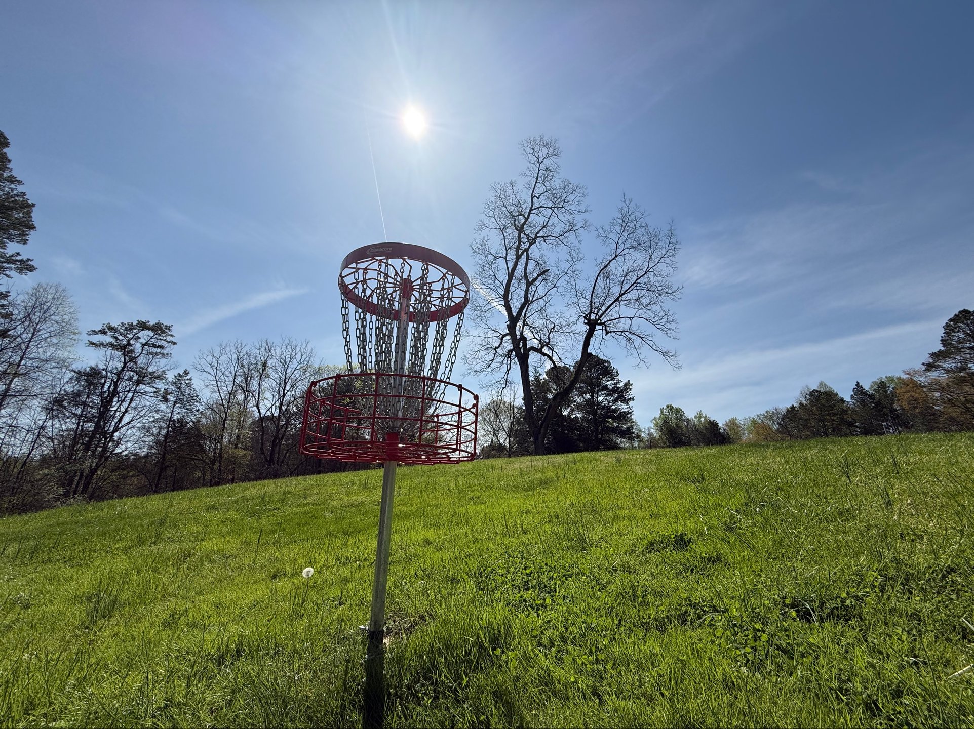 Hole 3 at noon