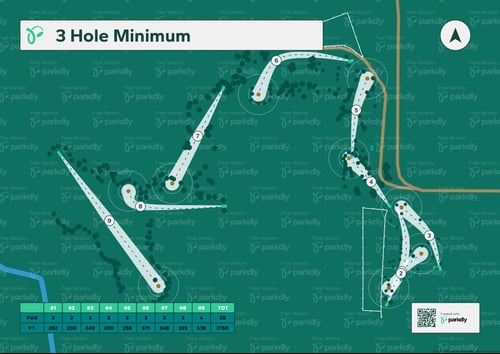 Full Course Layout Map.