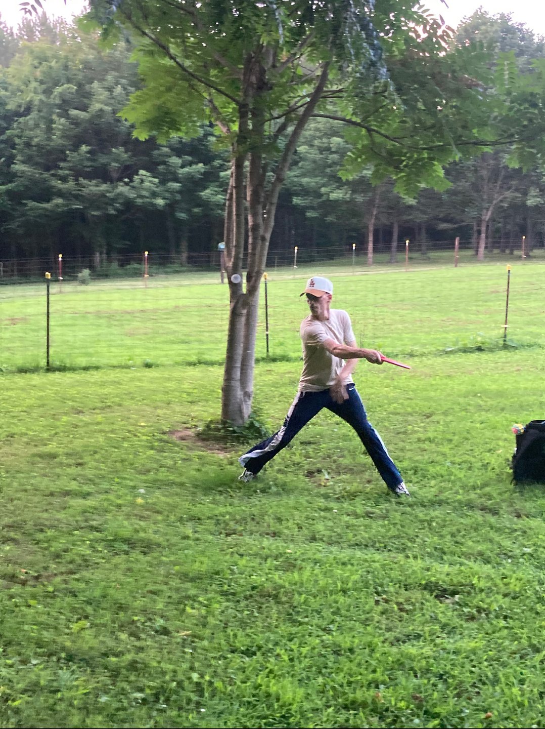 Calin gonna go pro honed his skills at far out disc golf 