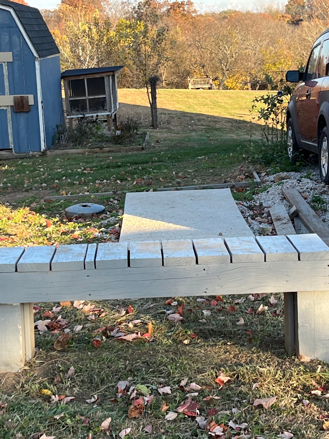 from behind hole 11 t-pad