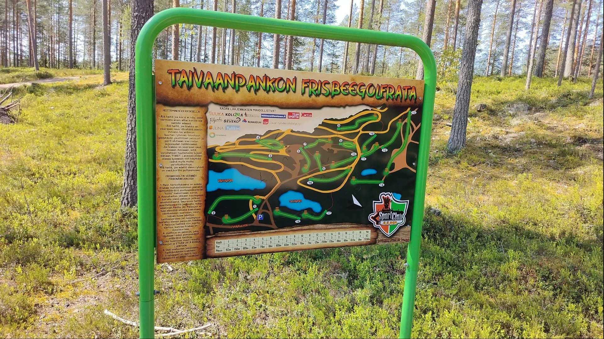 Uusi ratakartta.
