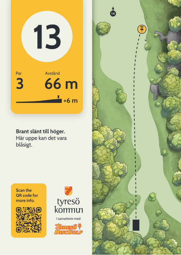 Hål 13. Hole 13. Hoyo 13. 第13洞