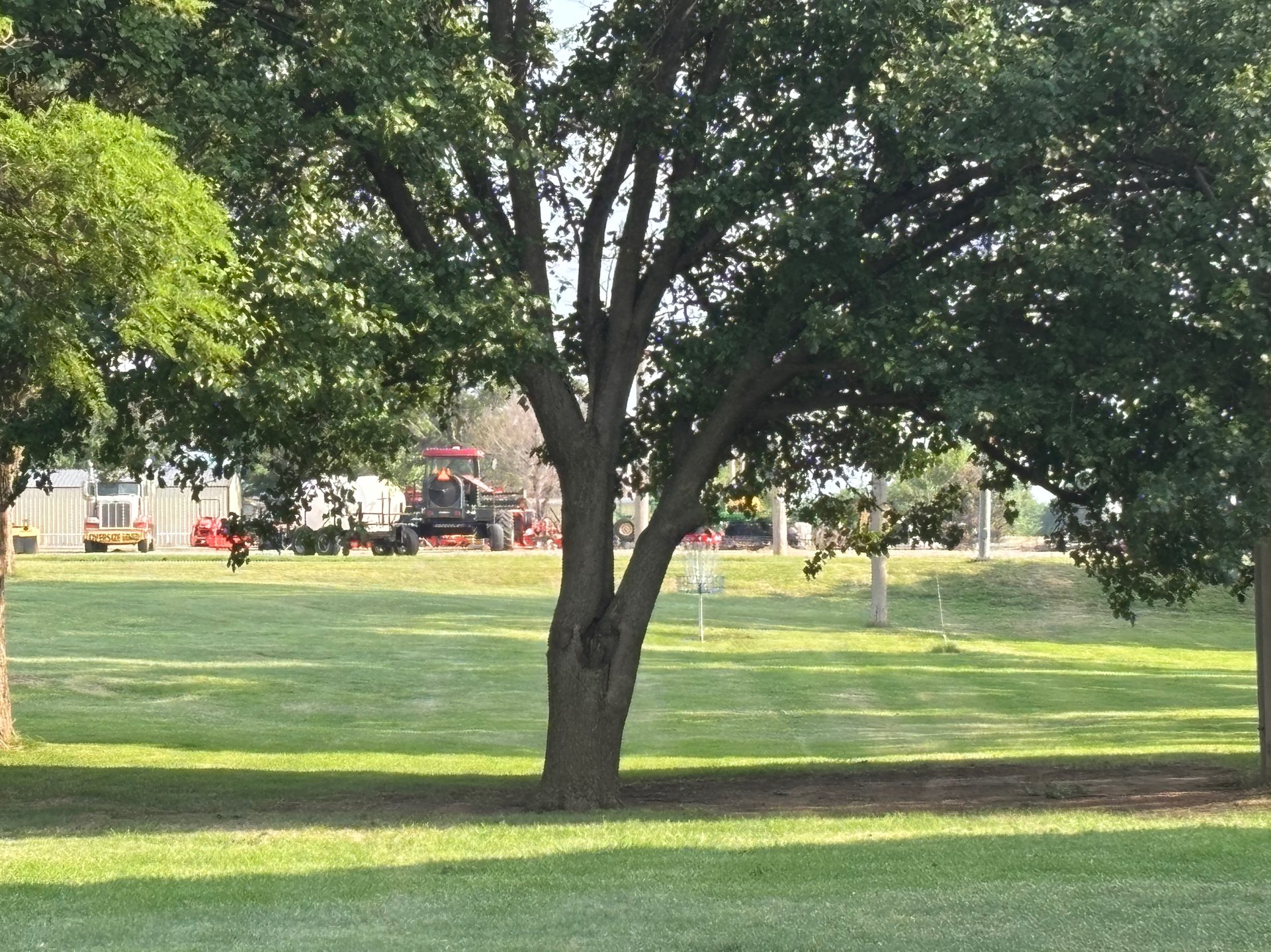 Hole 1 tee shot