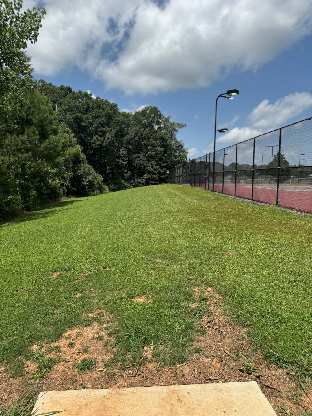 Hole 18 tee