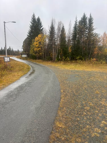 Parkeringsplass Discgolfbane og ski-og skiskytteranlegg