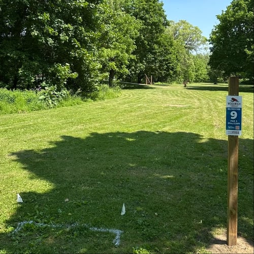 Woolwich will be installing tees soon and the permanent signs too.