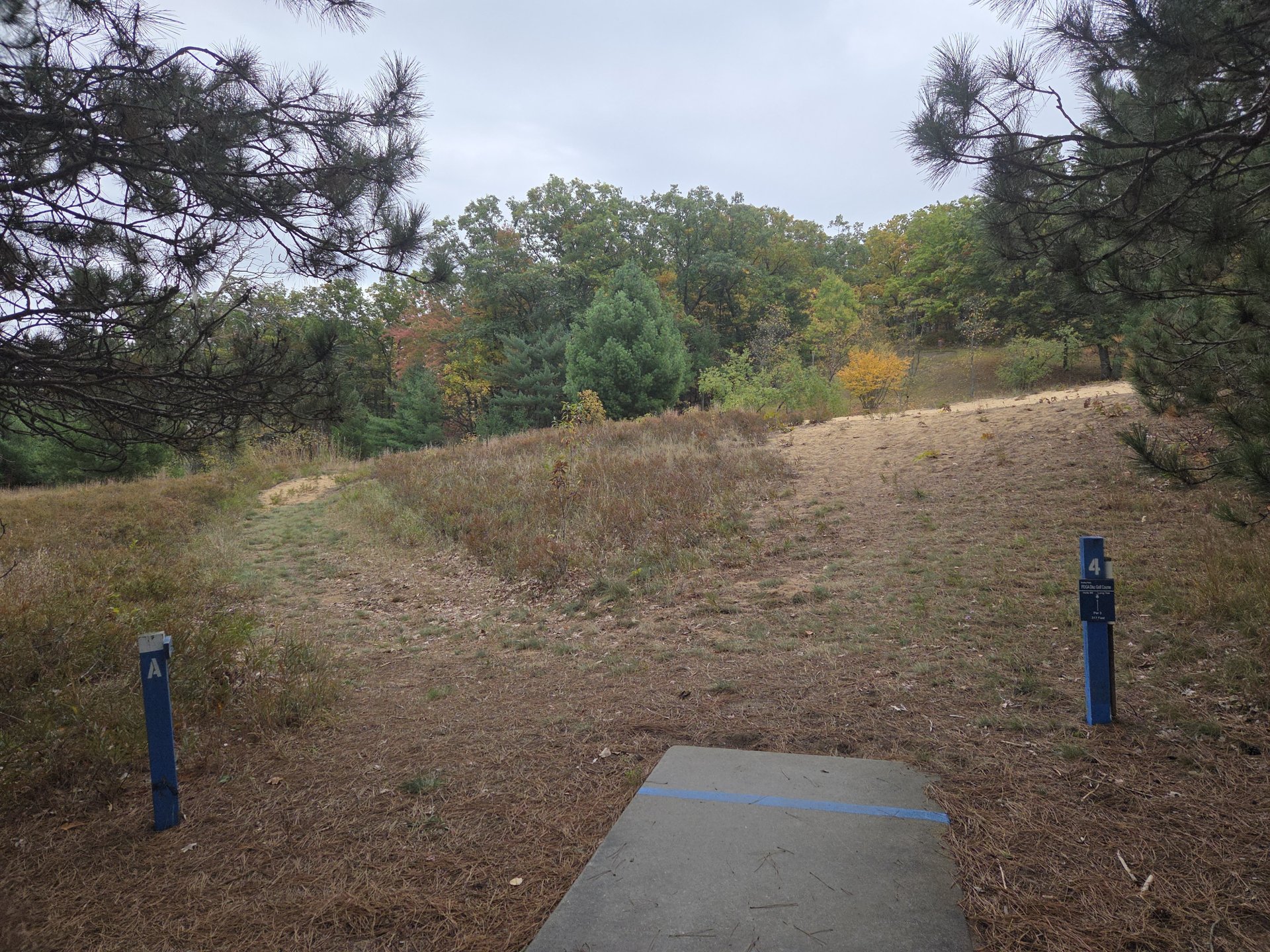 # 4 Tee & path to short A Tee