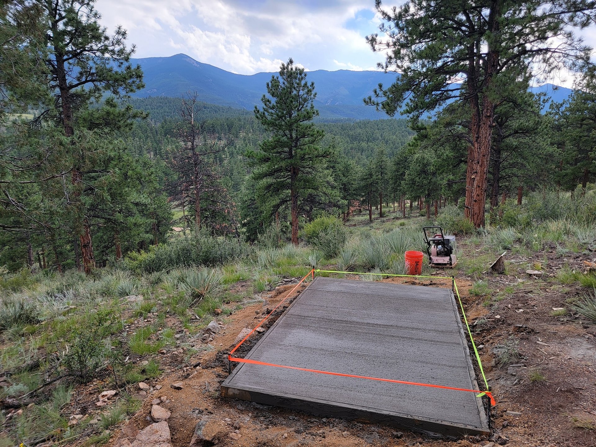 Hole 21 Tee - A downhill par 4 to finish off the round.