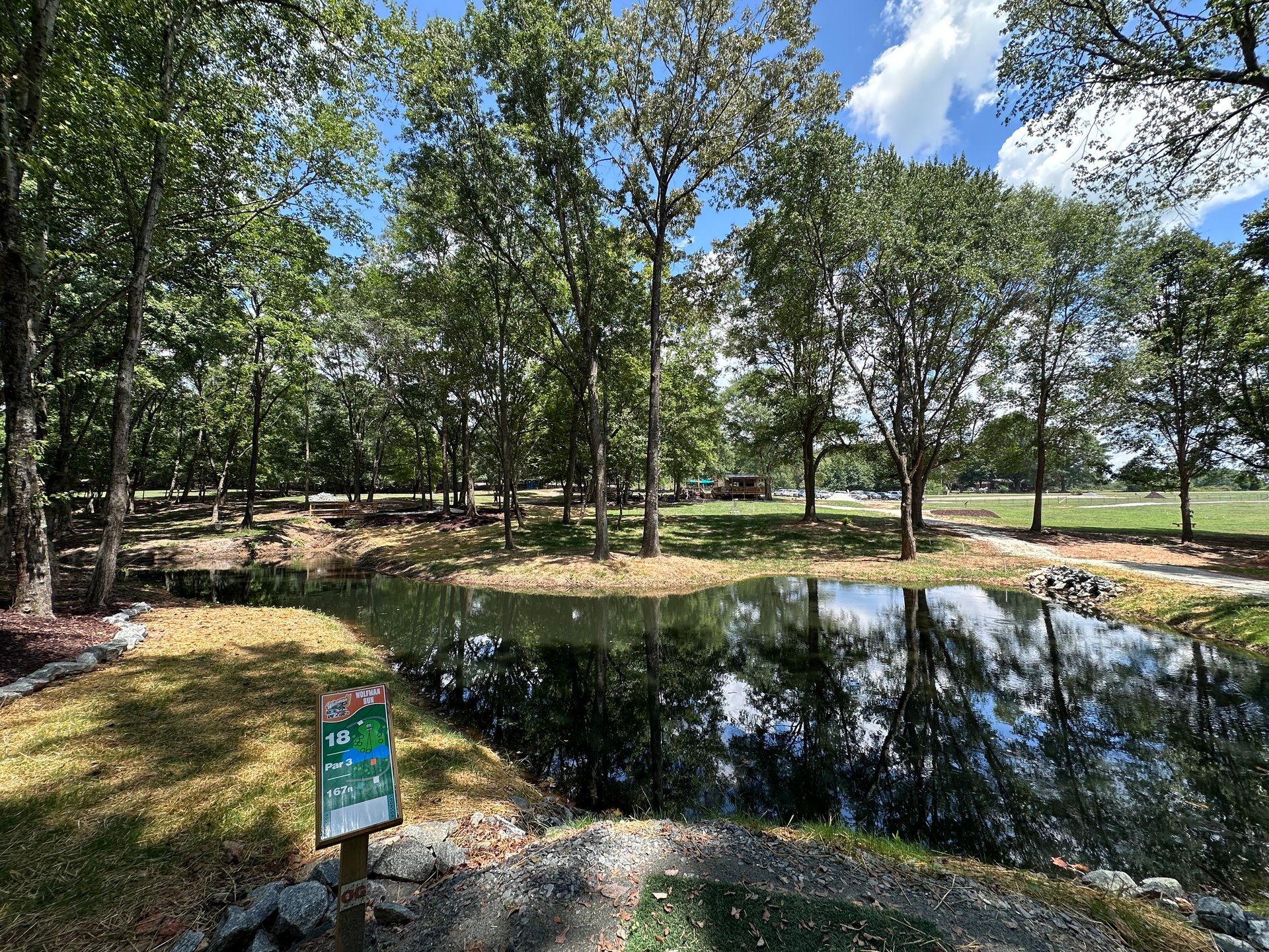 Hole #18 on Wolfman Run 