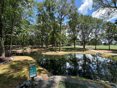 Hole #18 on Wolfman Run 