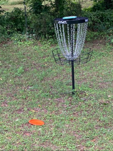 Almost an ace hit the basket