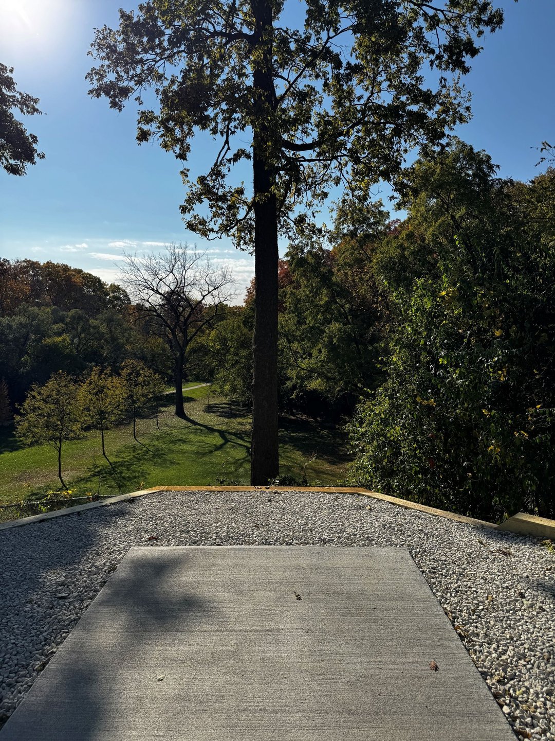 Hole 16 - White Tee
Erosion control, new tee pad and benches installed November 2025