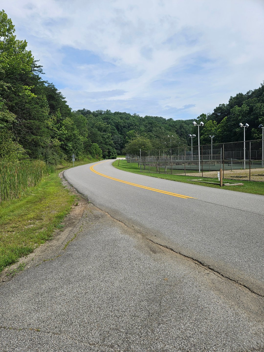 OB Beyond Road & Inside Fenced Areas.