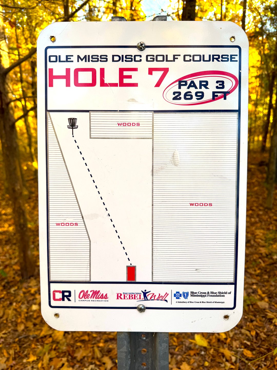 Hole 7 Sign