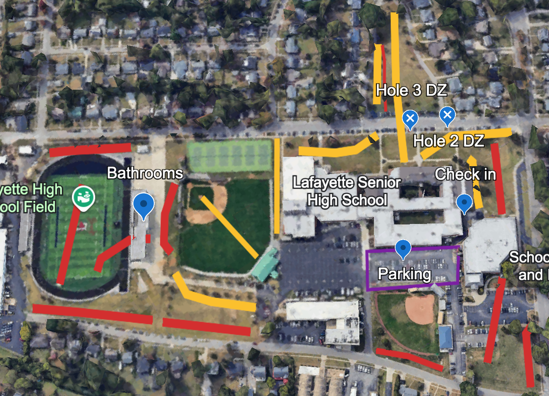 Current 18 Hole Layout