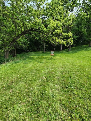 Hole 9 green.
