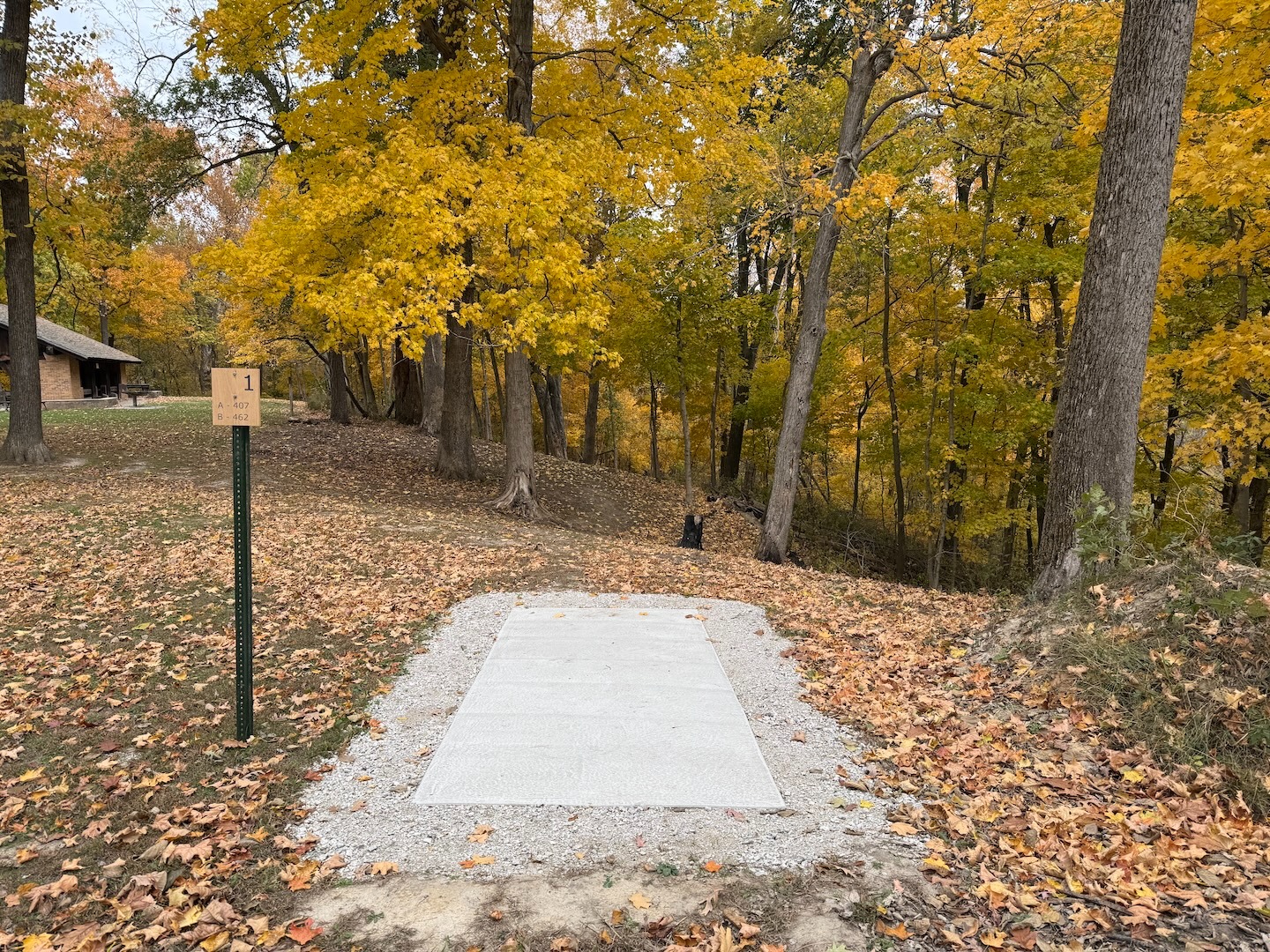 Hole 1 Tee Pad