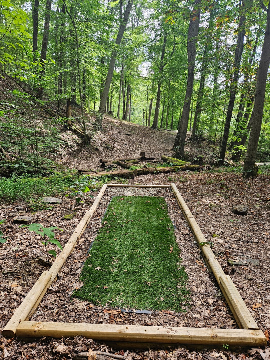 Long Tee Pad. Short Basket Straight, Long Basket Straight then Left.