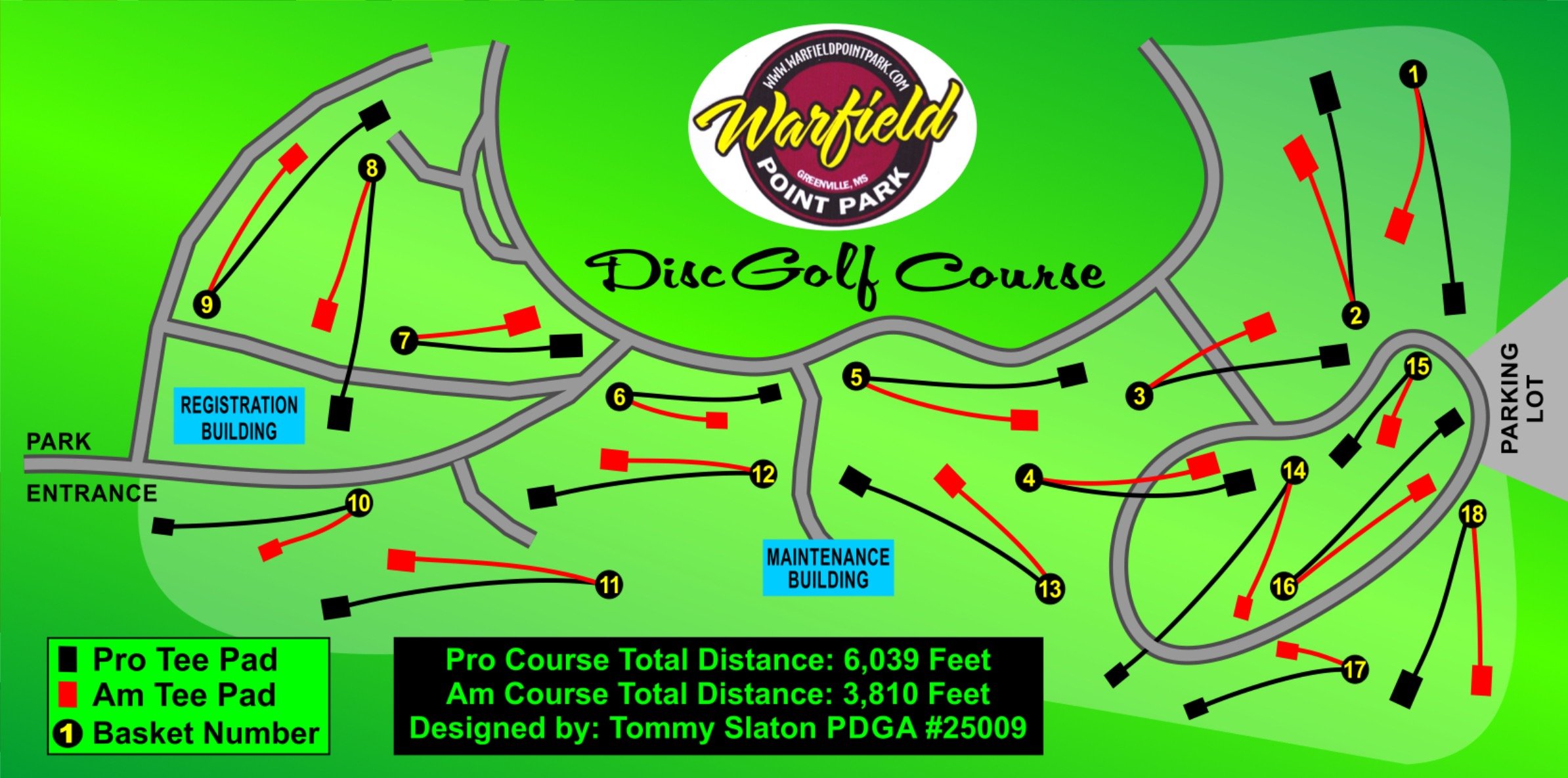 Course Layout Map