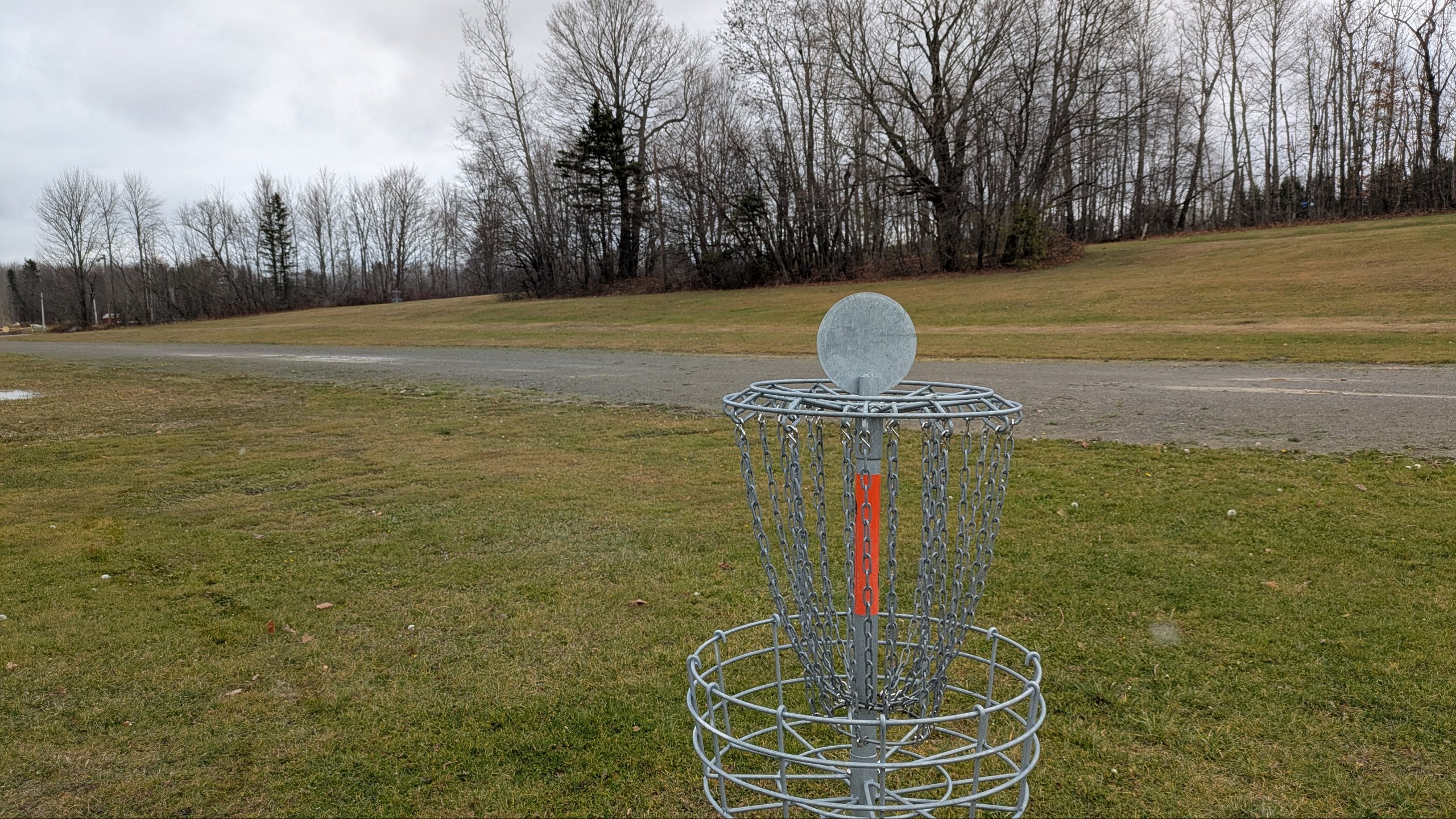 Basket for Hole 7 looking back toward Tee 7