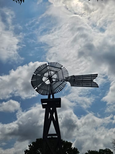 Windmill silohette 
