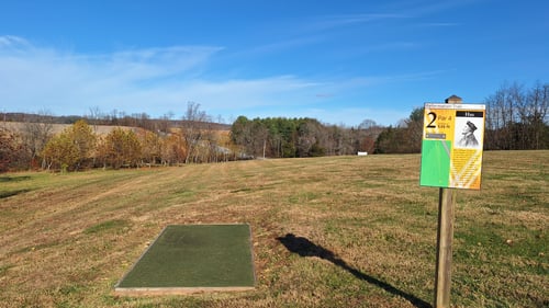 Hole 2 Tee Box and Fairway