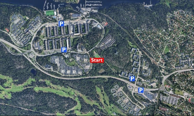 Parking options and start