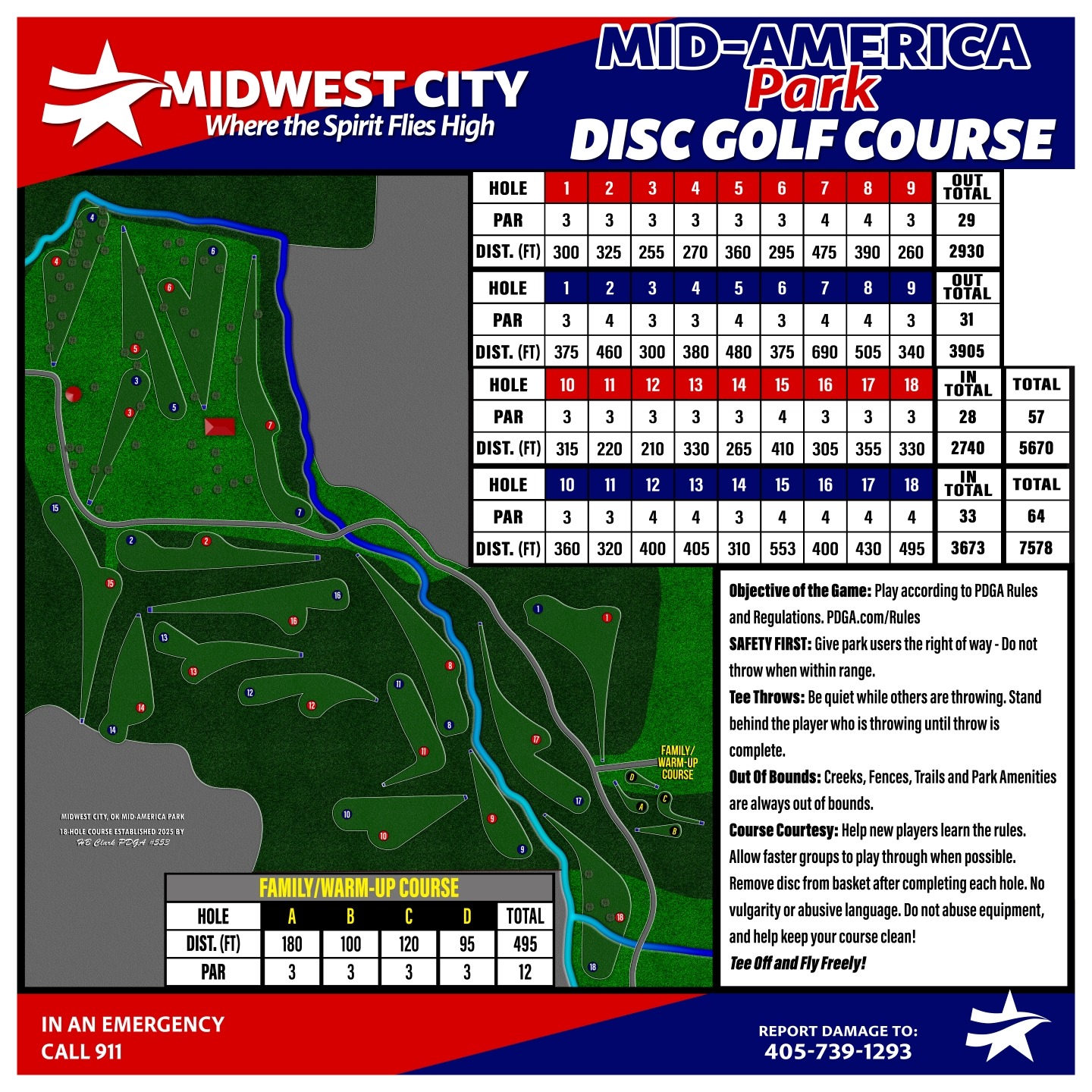 Course Map and Rules