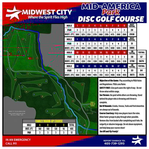 Course Map and Rules