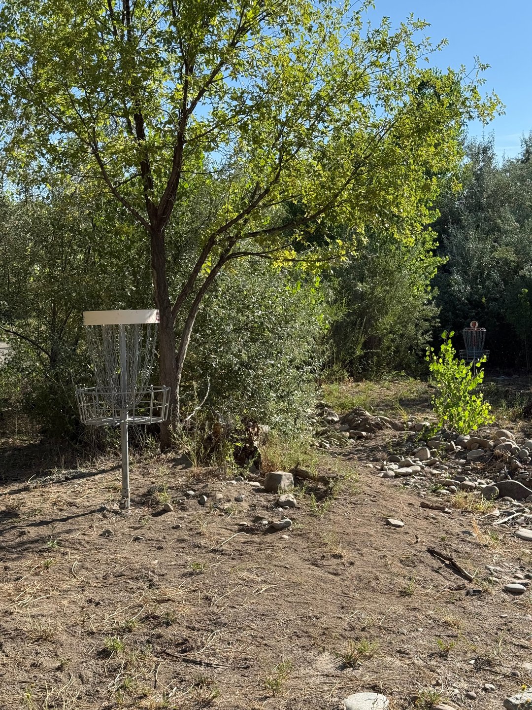 The short and long baskets of hole 8.