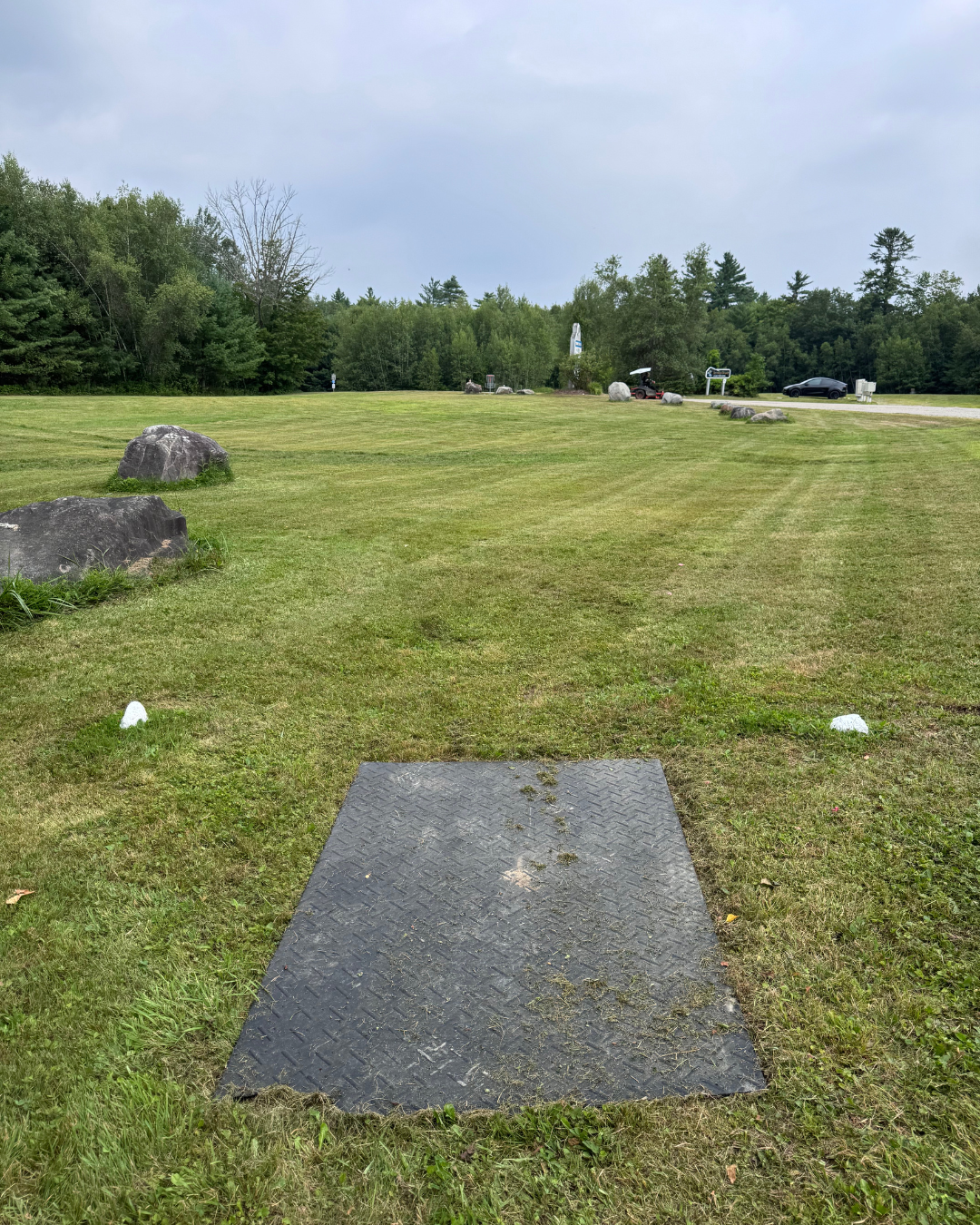 Hole 18 tee pad