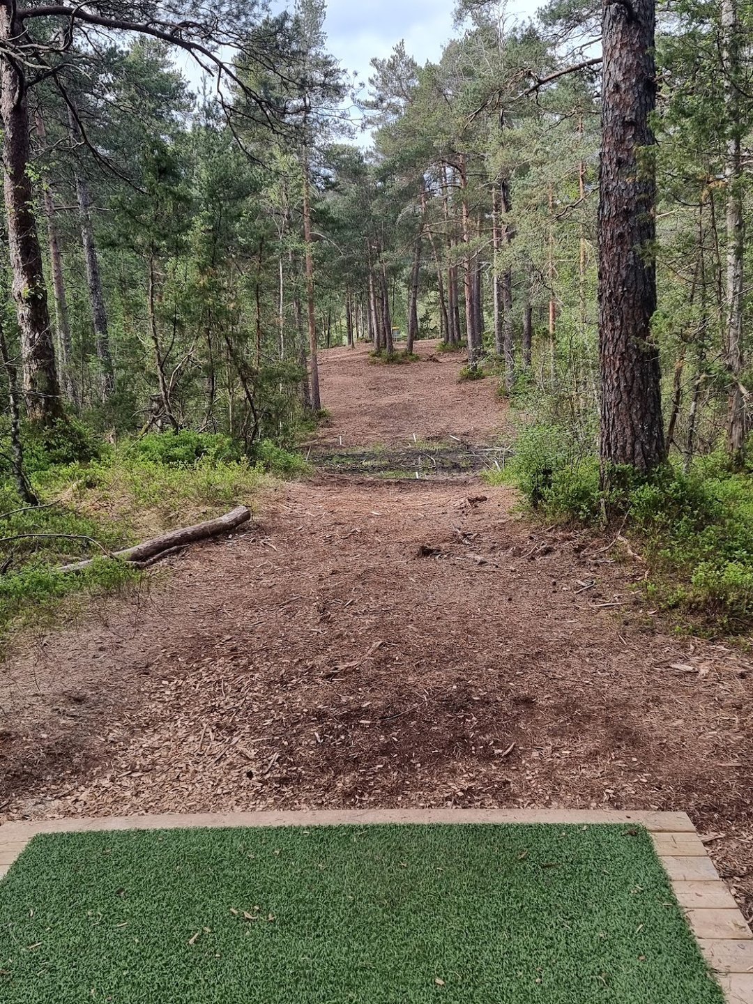 From teepad on hole 7