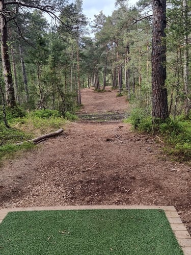 From teepad on hole 7